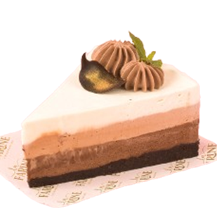 Triple Chocolate Mousse Cake